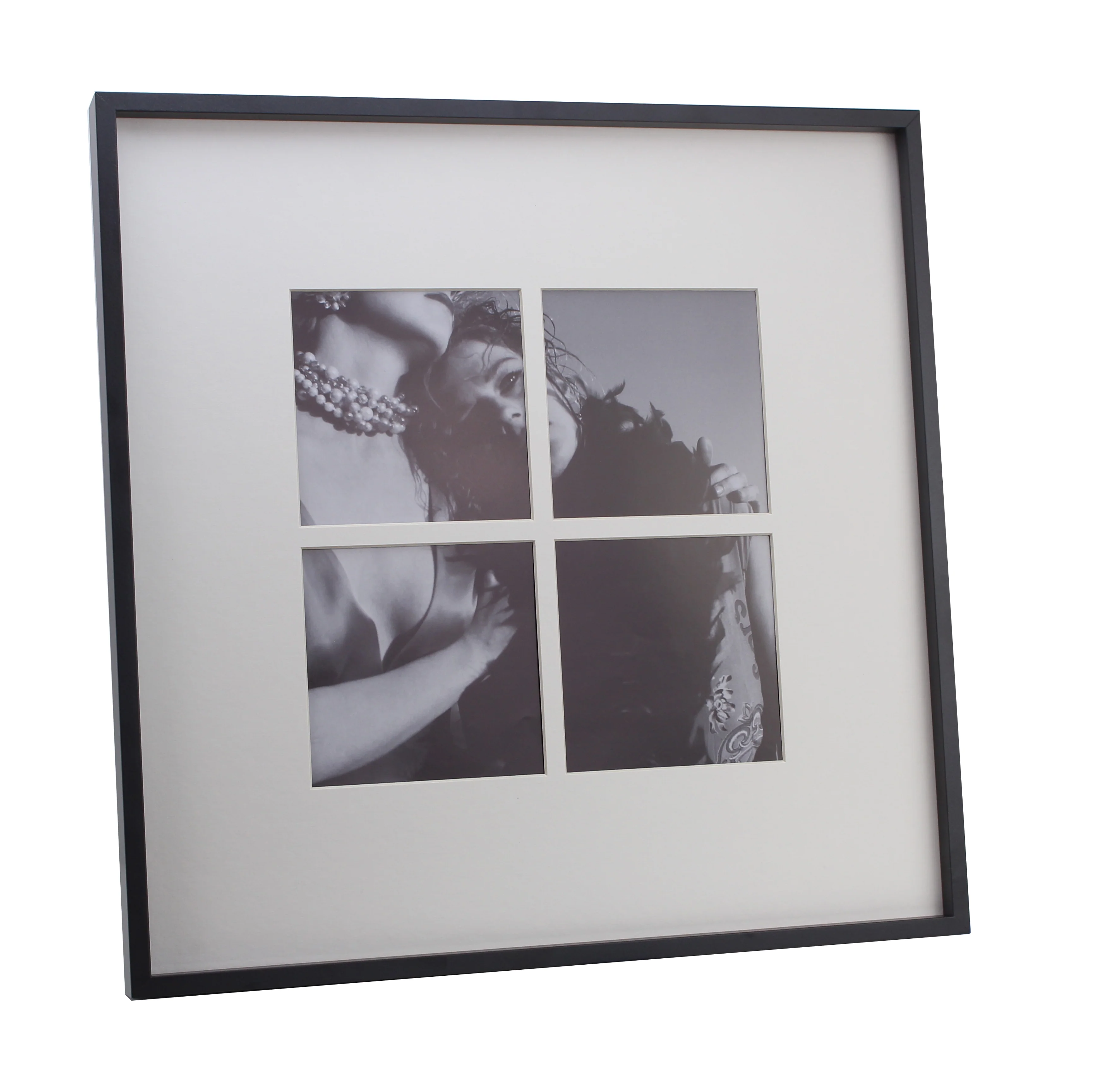 Nine Aperture Black Wall Hanging Frame - Image 5