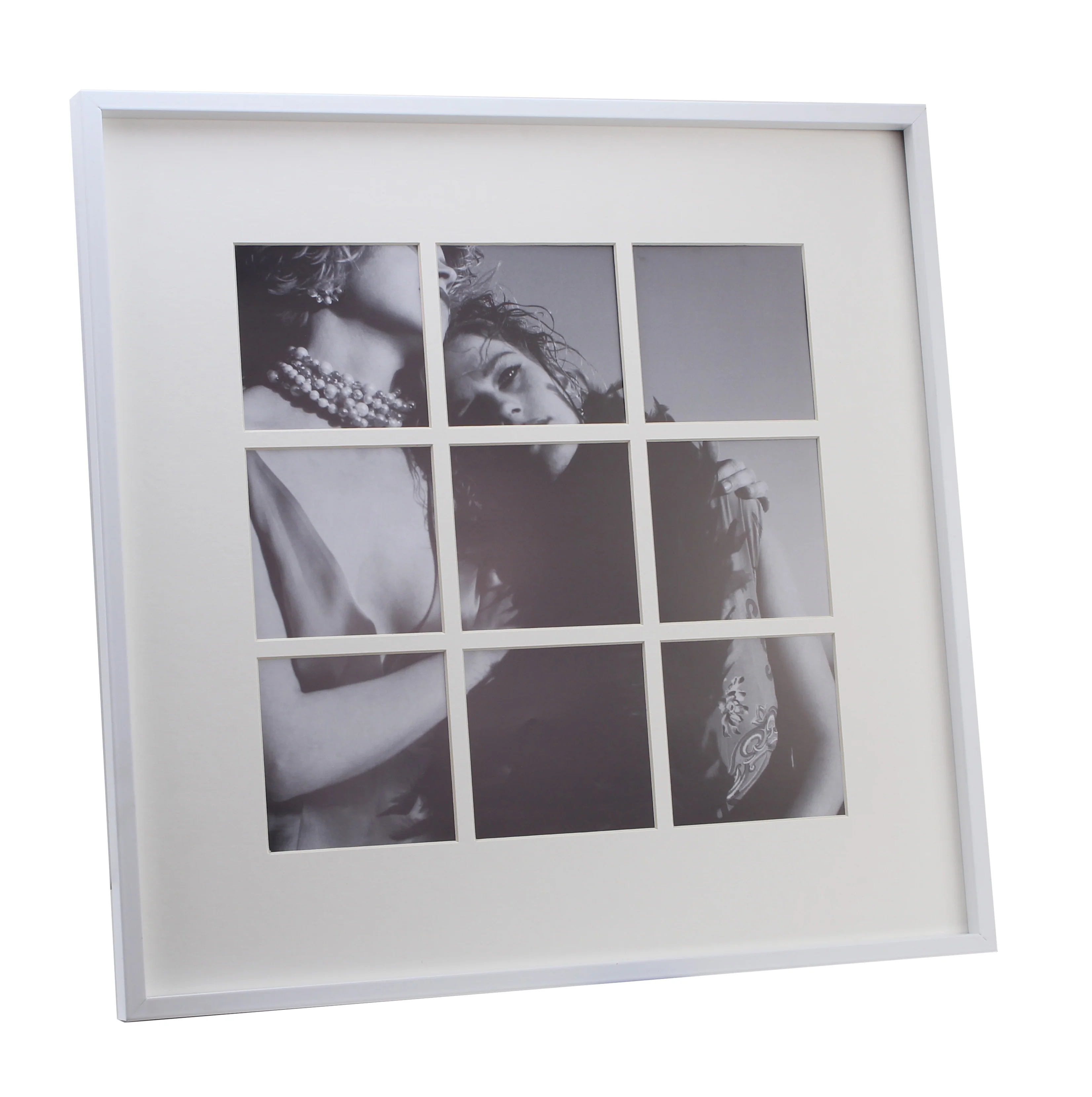 Four Aperture White Wall Hanging Frame - Image 3