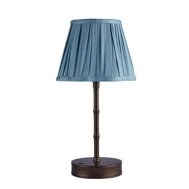 Bronze Bamboo Rechargeable Lamp Base - 25cm - Image 3