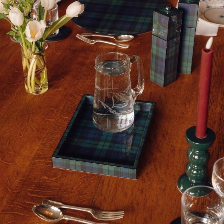 Black Watch Tartan Small Tray - Image 2