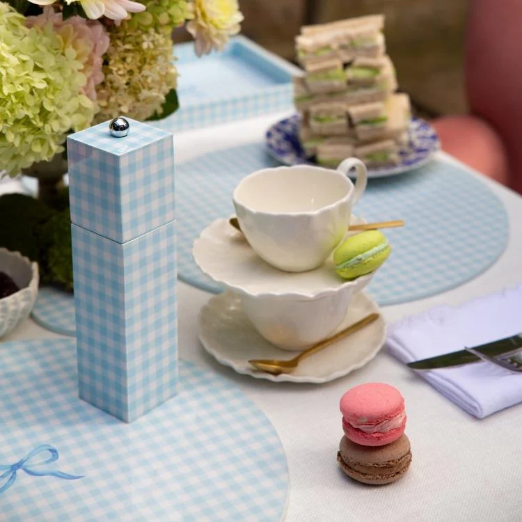 Blue Gingham Placemats- Set of 4 - Image 2