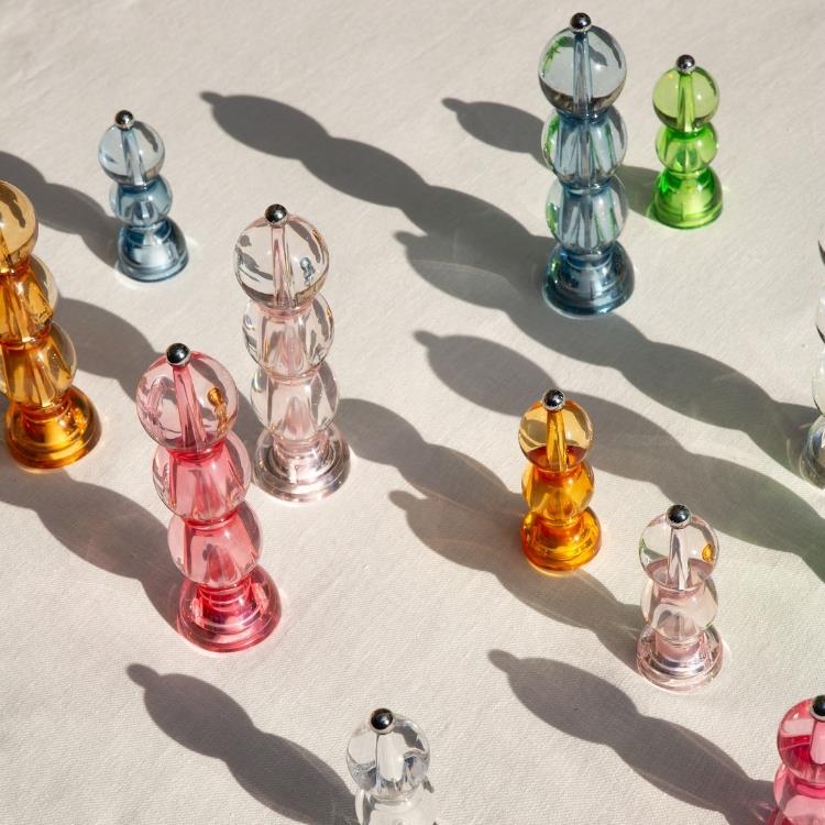 Blue Icy Bobbin Salt or Pepper Mill - Image 3