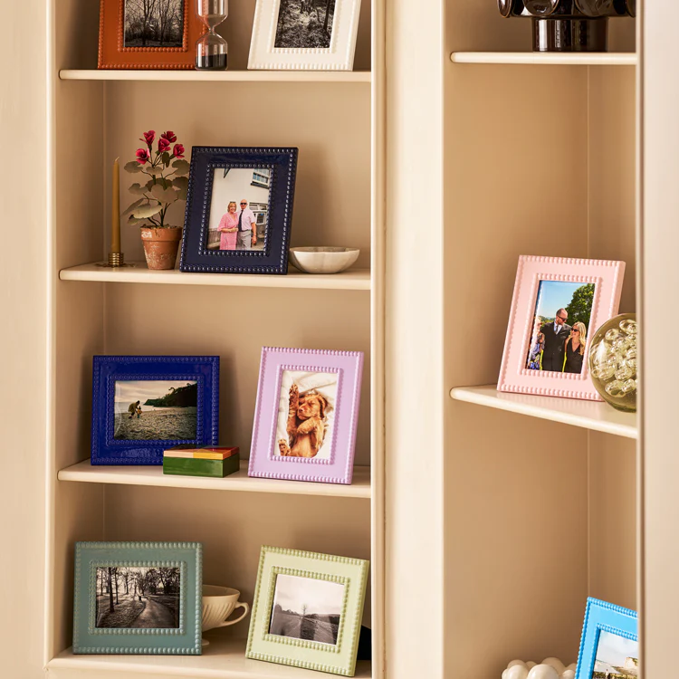 Cappuccino Bobbin Lacquer Photo Frame - Image 2