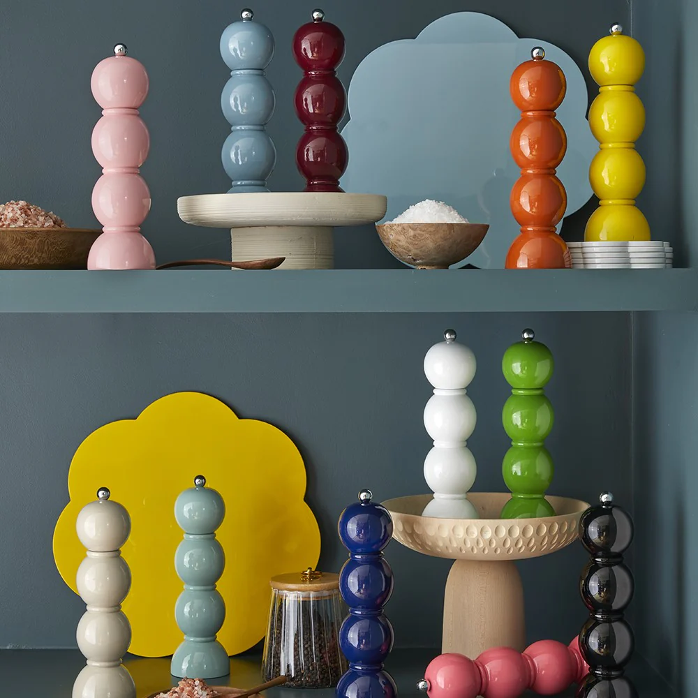 Chambray Blue  Bobbin Salt or Pepper Mill - Image 3