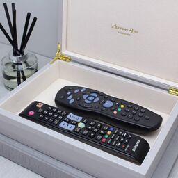 Large Black Lacquer Box With Gold - Image 3