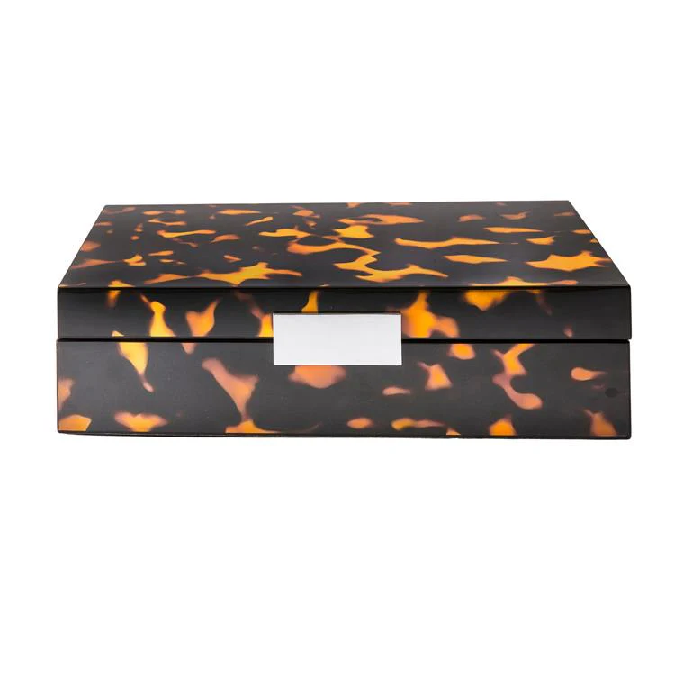 Large Tortoiseshell Box with Silver - Image 2
