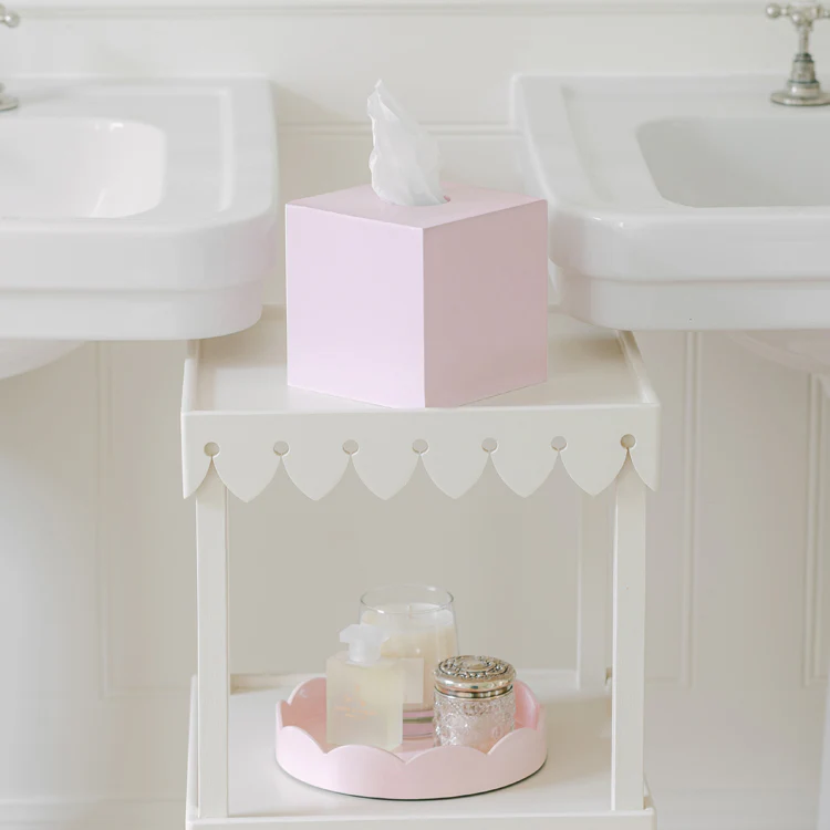 Light Pink Square Tissue Box - Image 2