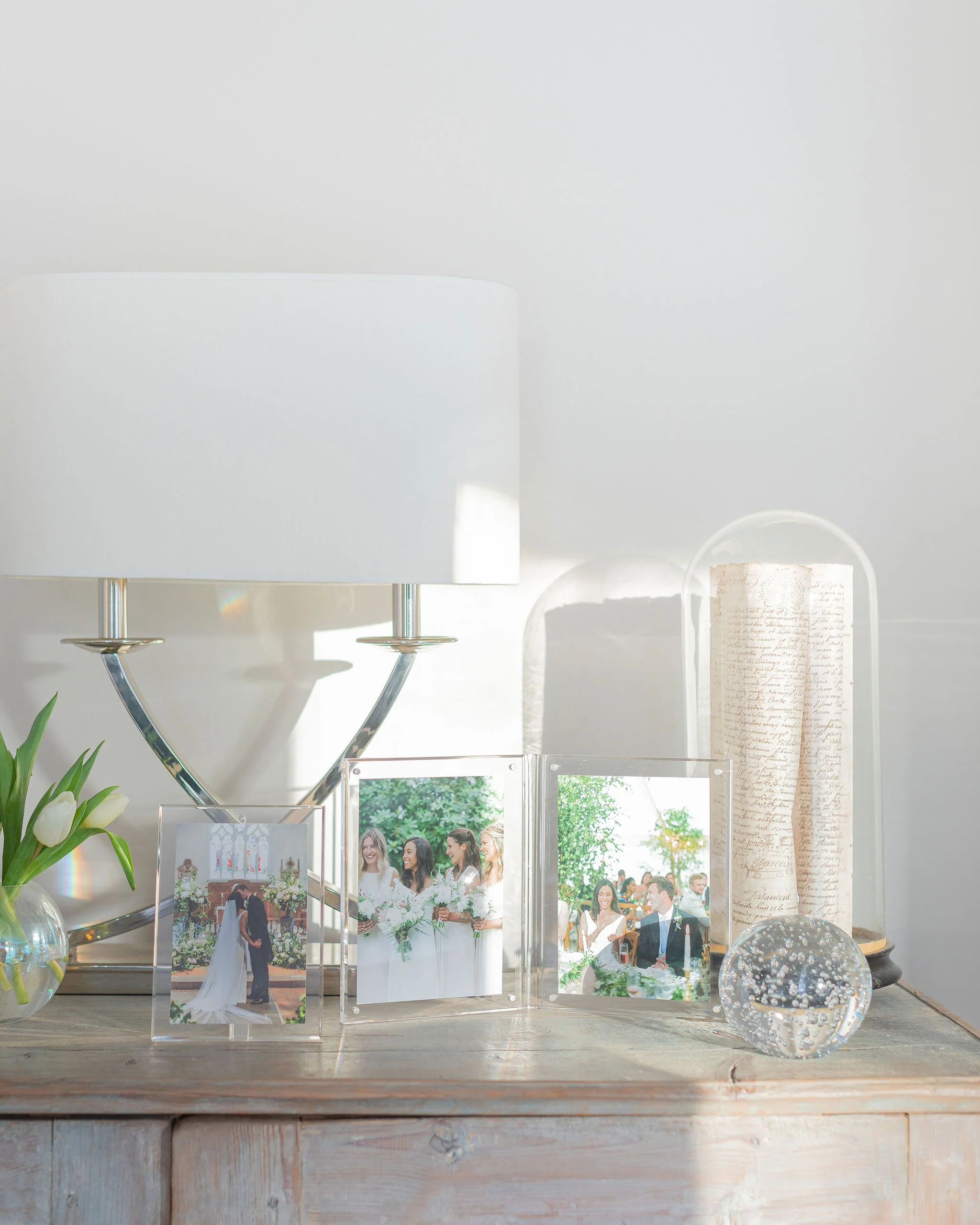 Magnetic Bevel Edged Acrylic Photo Frame - Image 2