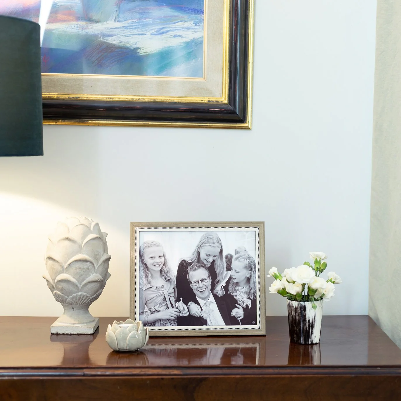 Miki Grey Marquetry Frame - Image 2