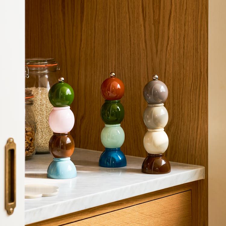 Grey Multi Bob Salt or Pepper Mill - Image 3