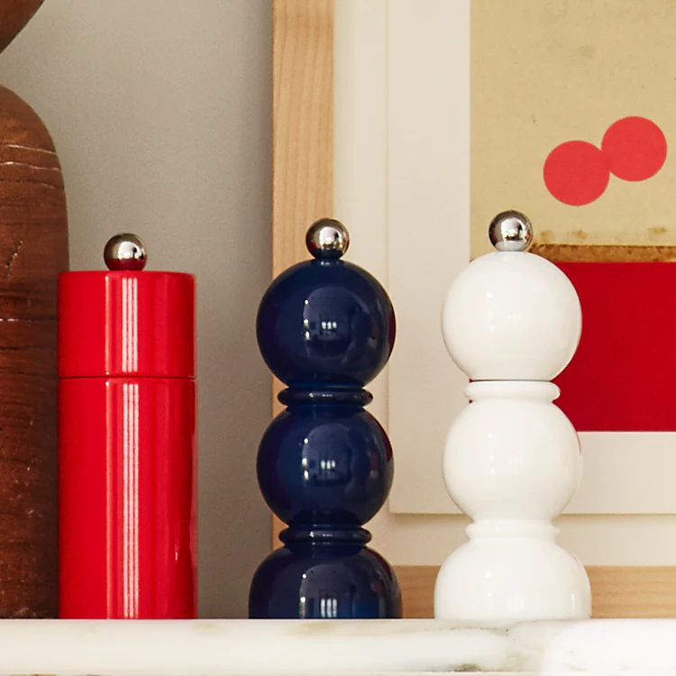 Navy Mini Bob Salt or Pepper Mill - Image 2