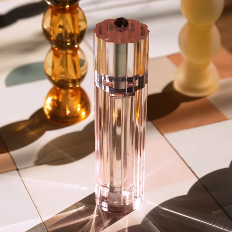 Pale Pink Icy Flute Salt or Pepper Mill - Image 4