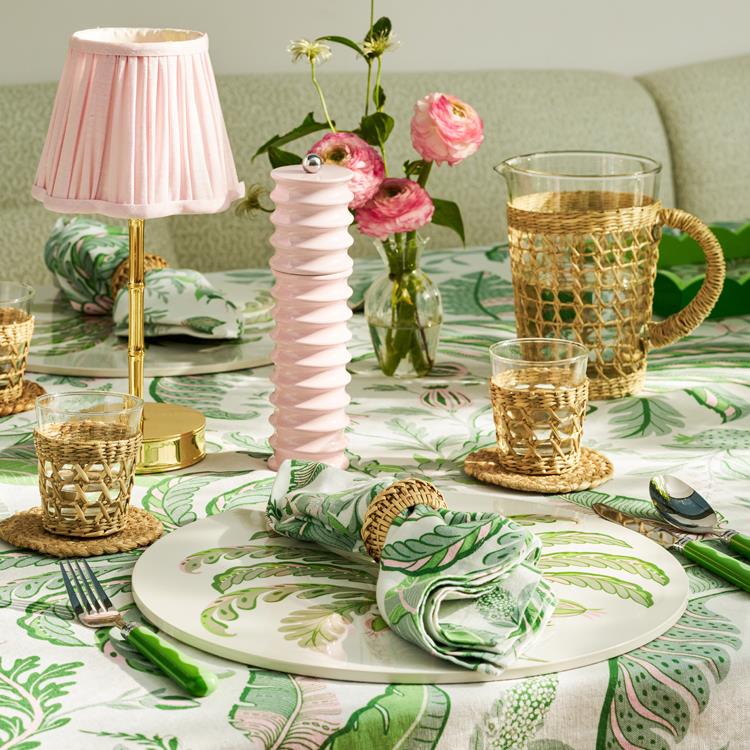 Palm Beach Green Napkins – Set of 4 - Image 3