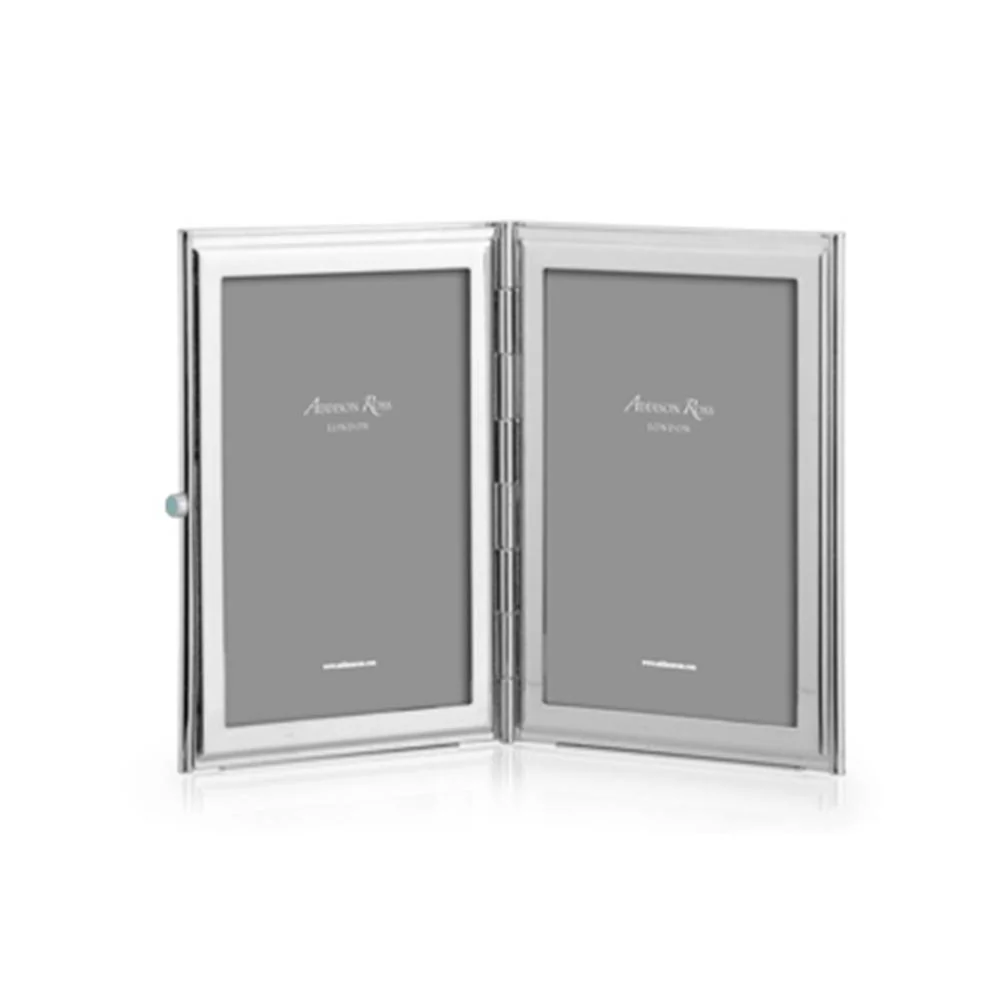 Pink & Silver Plate Travel Frame - Image 3