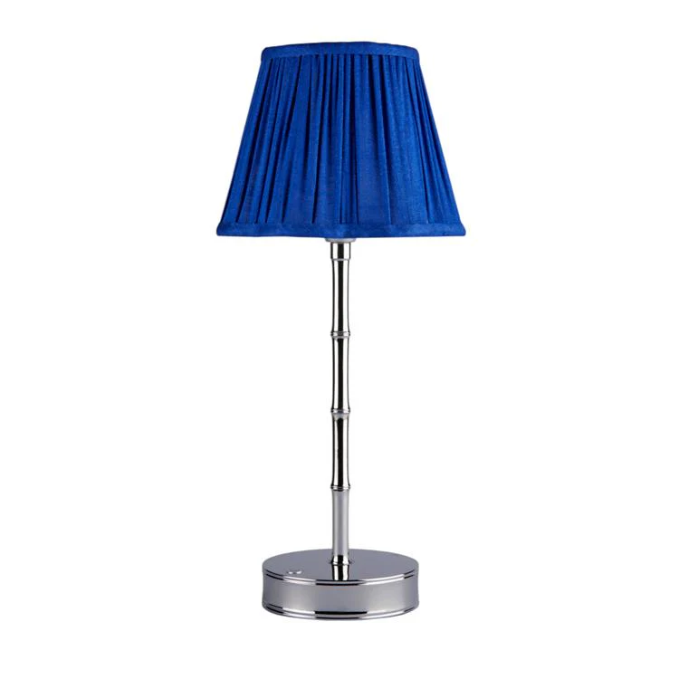 Cobalt Blue Scallop Lampshade - 16cm - Image 4