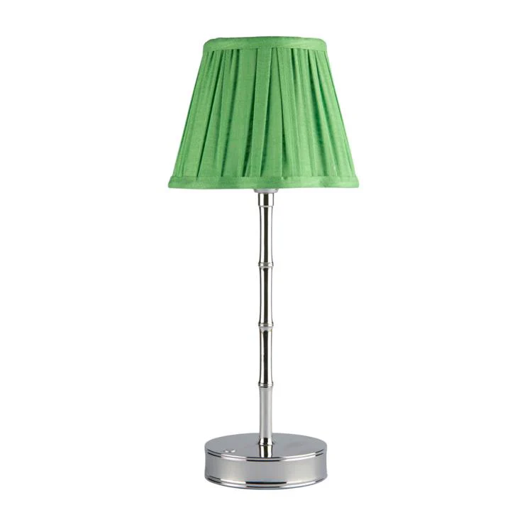 Leaf Green Scallop Lampshade - 16cm - Image 3