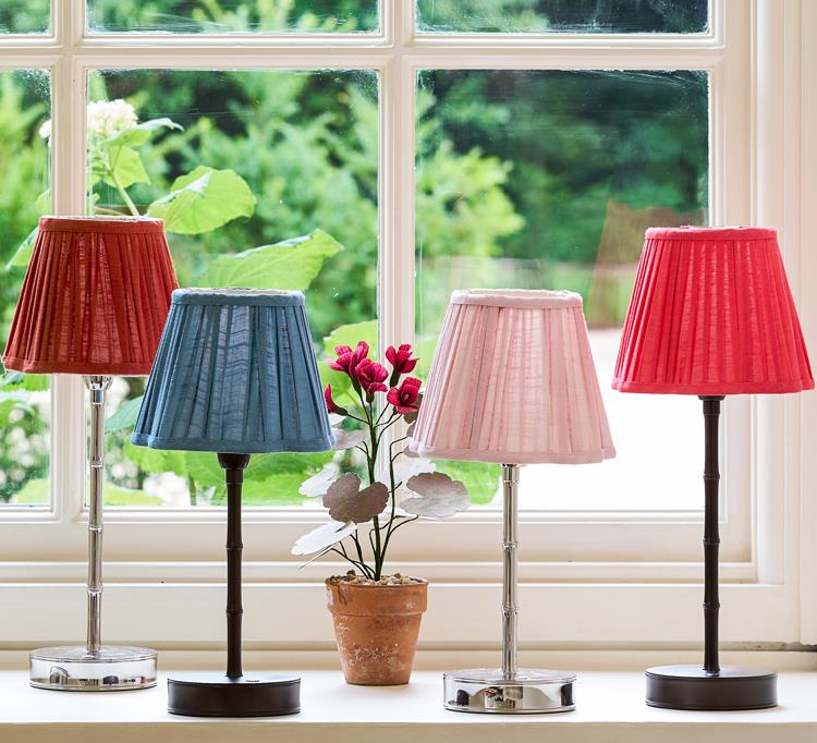 Watermelon Pink Scallop Lampshade - 16cm - Image 2