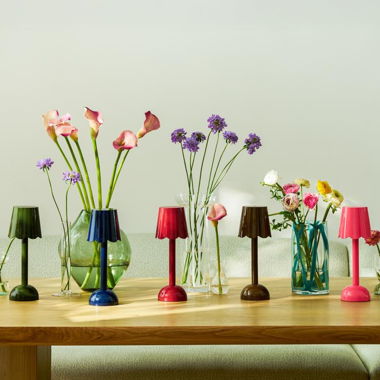 Chocolate Scallop Rechargeable LED Lamp - Image 4