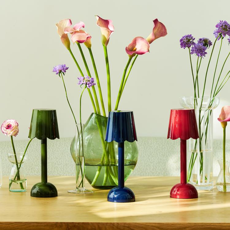 Navy Scallop Rechargeable LED Lamp - Image 3