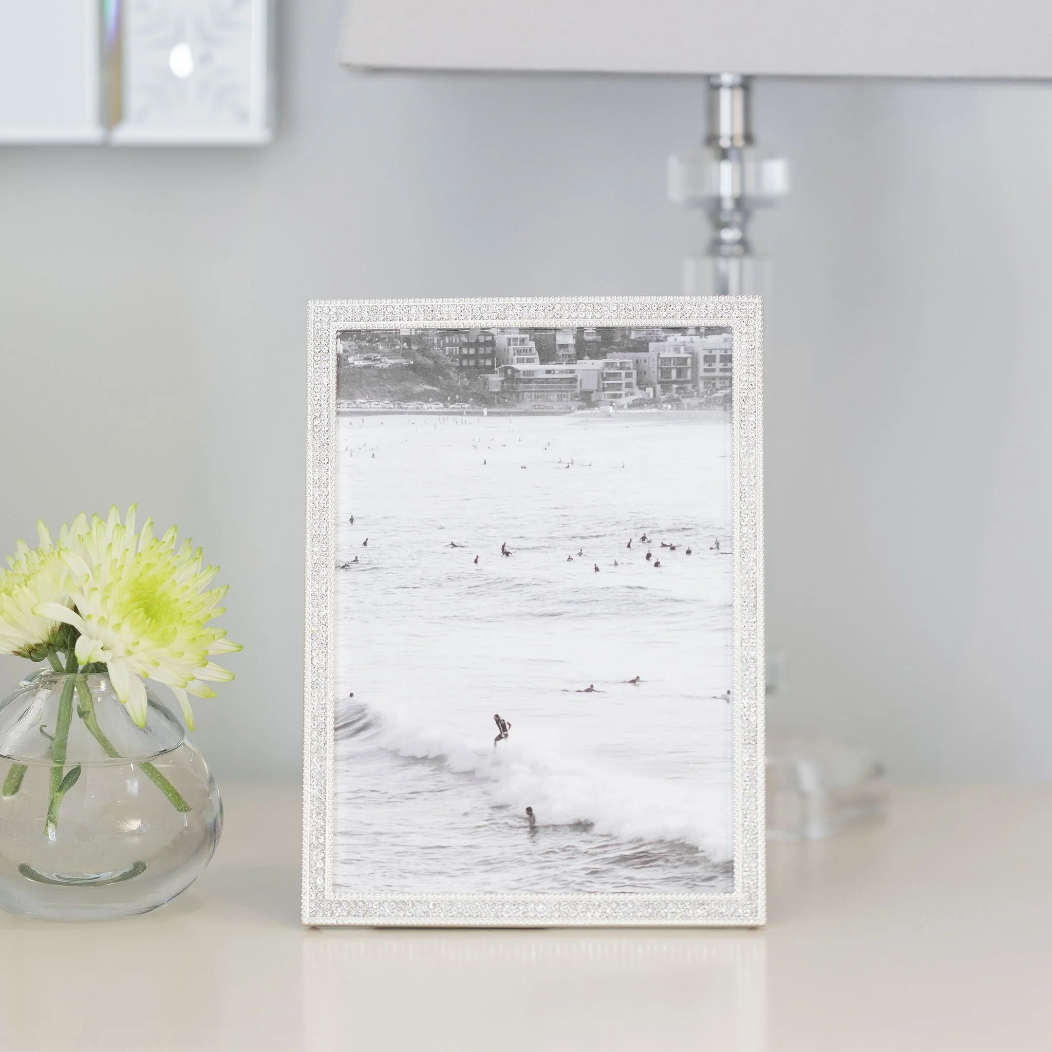 Silver Rosemary Diamante Frame - Image 3