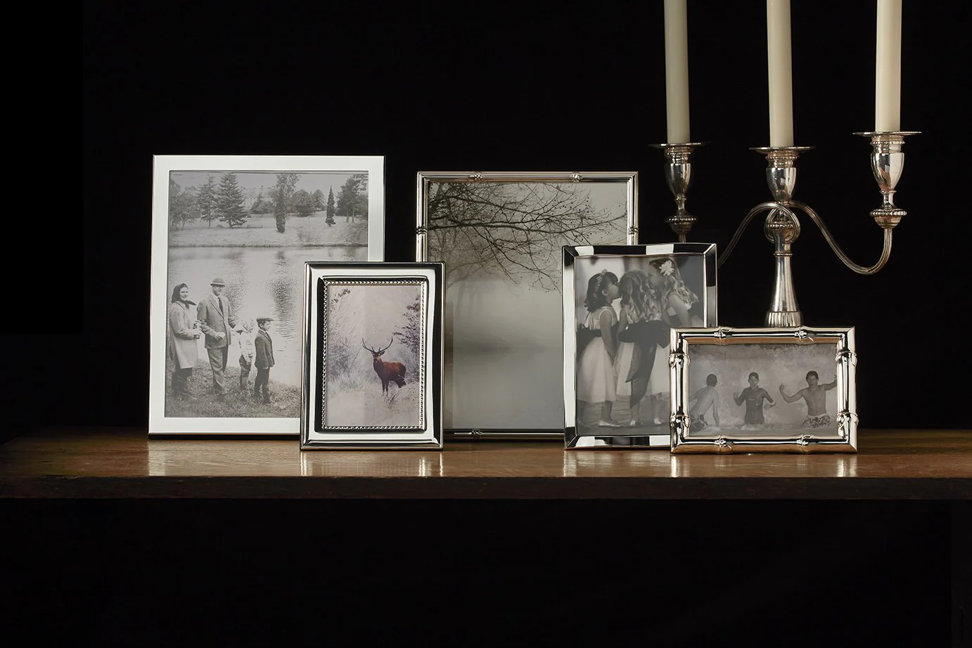 Flat Fronted Silver Plated Photo Frame - Image 2