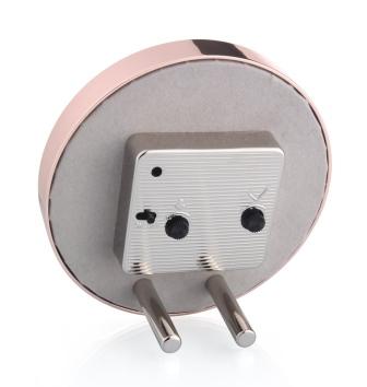 Rose Gold & Taupe Alarm Clock - Image 3