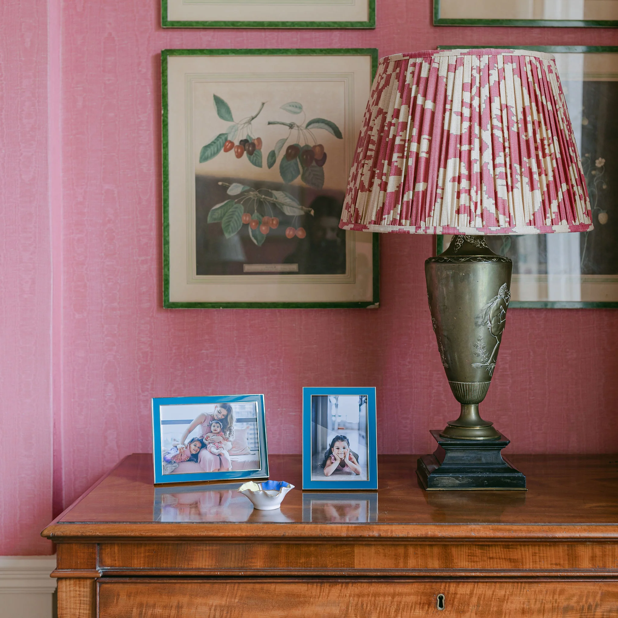 Teal Enamel & Silver Frame - Image 3
