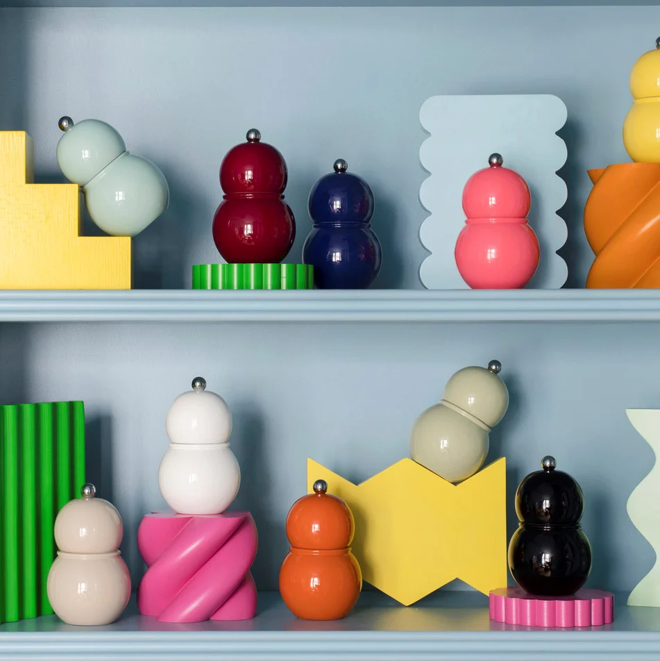 White Chubbie Salt & Pepper Mill - Image 3