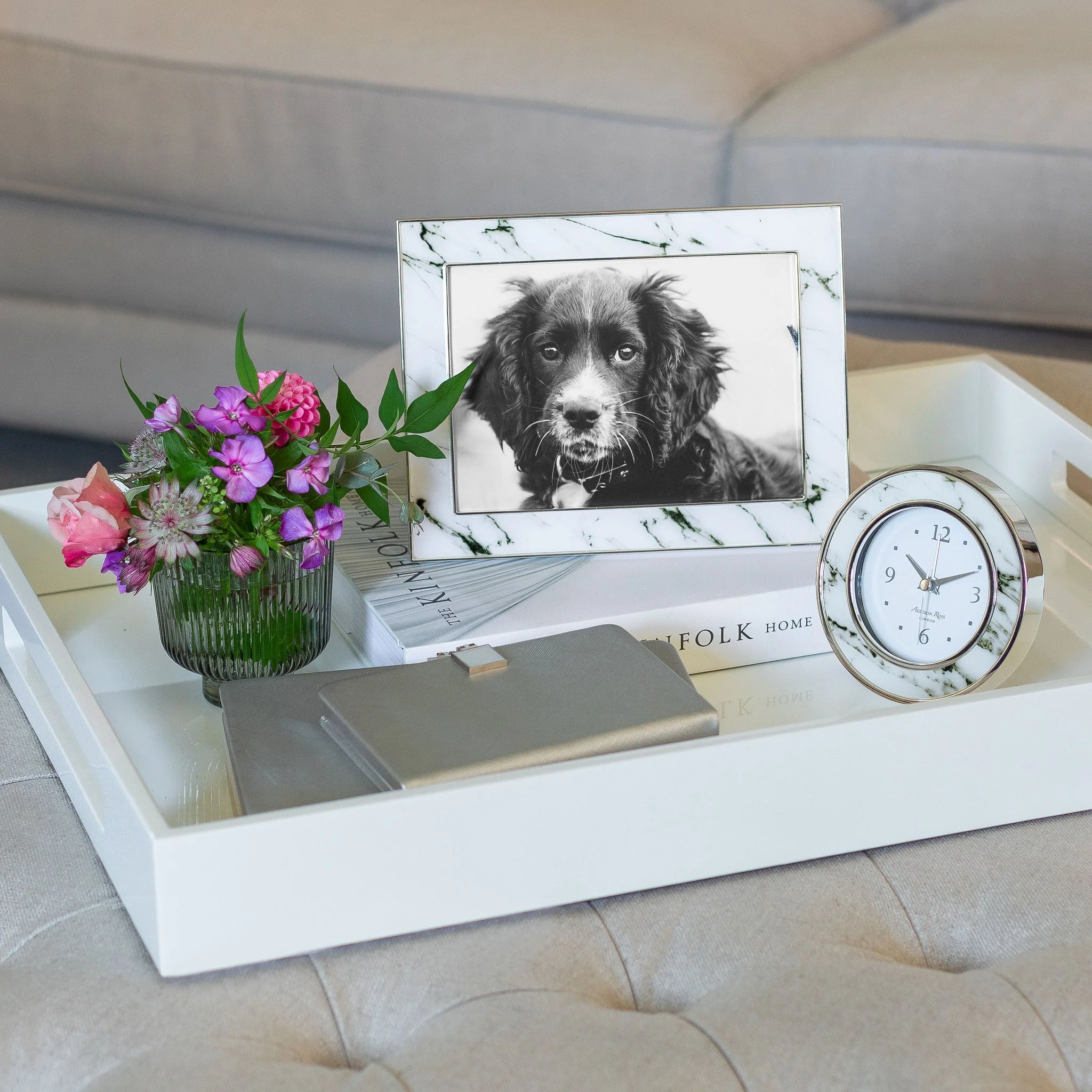White Marble Frame - Image 2
