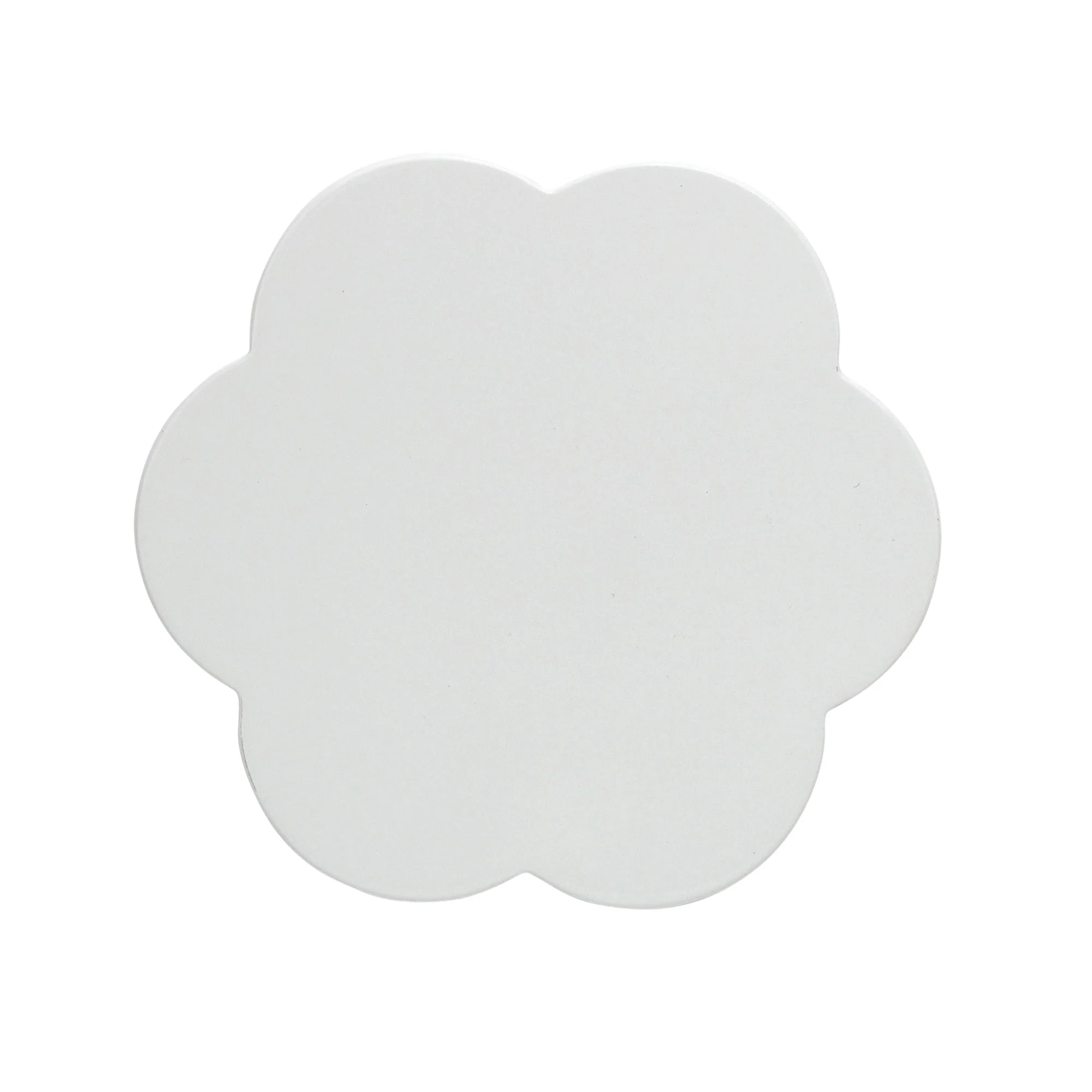 White Scallop Coasters – Set of 4 - Image 3